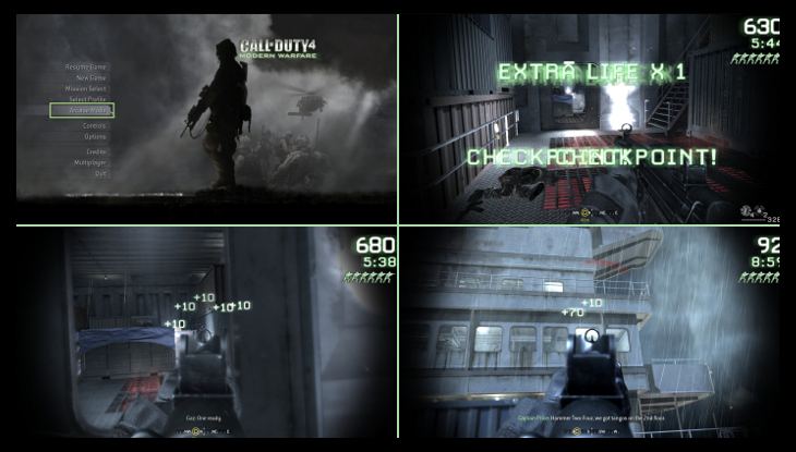 call of duty save game